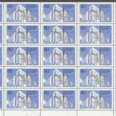 Germany Berlin 1987 Architectural exposition, block of 25, Mi.785, MNH S.237