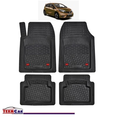 Covorase Auto TeamCar&amp;reg; Tip Tavita Compatibile Nissan Note E11 (2006&amp;ndash;2013) Negru Material Rezistent foto