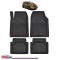 Covorase Auto TeamCar&reg; Tip Tavita Compatibile Nissan Note E12 (2013&ndash;2017) Negru Material Rezistent