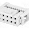Conector IDC, 10 pini, pas pini 2.54mm, {{Producator}} -