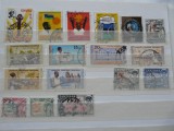 NIGERIA , ZAMBIA , ZANZIBAR ,UGANDA ,CAMERUN LOT TIMBRE STAMPILATE