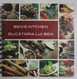 BEN &#039;S KITCHEN / BUCATARIA LUI BEN , ANII &#039;2000 , TEXT IN ROMANA SI ENGLEZA