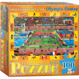 Puzzle 100 piese Spot &amp; Find Olympics, Jad