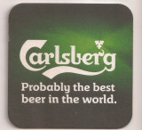 L1 - suport pentru bere din carton / coaster - Carlsberg