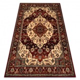 Covor de l&acirc;nă KASHQAI 4377 300 ornament vin roșu / bej , 200x300 cm