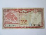 Nepal 20 Rupees 2020,bancnota din imagini