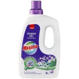 Detergent gel concentrat pentru rufe Sano Maxima Spring Flowers, 60 spalari, 3 l