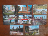Lot 11 carti postale vintage cu Baile Felix / CP1, Circulata, Printata