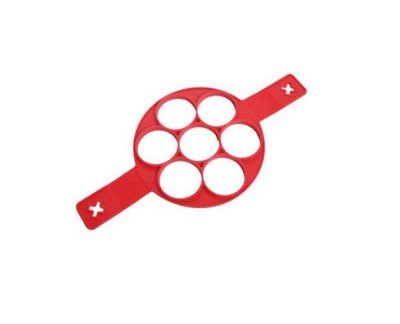 Forma din Silicon pentru oua si clatite, Delidge, Rosu foto