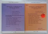 GRAMATICA LIMBII ROMANE PENTRU EXAMENE de ALEXANDRU PETRICA , VOLUMELE I - II , 2018 , PREZINTA SUBLINIERI *