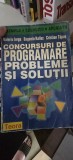 Valeriu Iorga Eugeniza Kalisz Cristian tapus concursuri de programare probleme si solutii