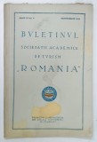 BULETINUL SOCIETATII ACADEMICE DE TURISM ROMANIA, ANUL III, No. 9, 1929
