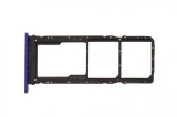 Suport SIM Huawei P40 Lite E, Albastru - Slot Cartela SIM, Inlocuire Original