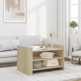 Masuta Cafea Gossi Stejar Sonoma 80x50x50cm Lemn prelucrat Living
