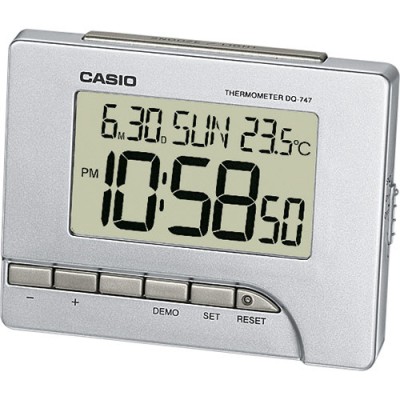 Ceas De Birou, Casio, Wake Up Timer DQ-747-8EF - Marime universala foto