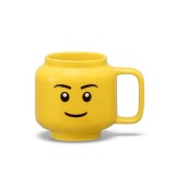 LEGO Cana mica LEGO din ceramica &ndash; Cap de baiat Quality Brand