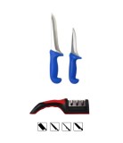 Set 2 Cutite Profesionale + Aparat de Ascutit, Oem