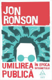 Umilirea publică &icirc;n epoca internetului - Paperback brosat - Jon Ronson - Art