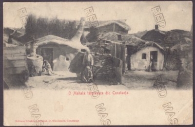 2676 - CONSTANTA, Dobrogea, Mahalaua Tatareasca, Romania - old postcard - unused foto