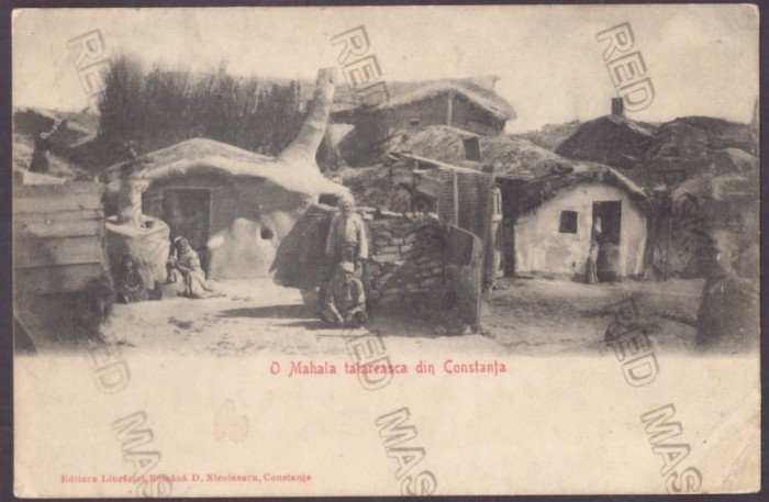 2676 - CONSTANTA, Dobrogea, Mahalaua Tatareasca, Romania - old postcard - unused