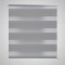 Jaluzea tip zebra, 80 x 150 cm, gri