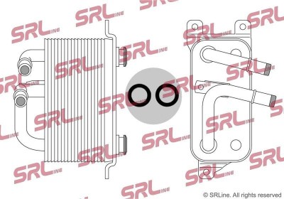 Radiator racire ulei motor, termoflot BMW Seria 5 E60/E61 10, 6 E63/E64 11, 7 E65/E66 08, motor: 2.0, 2.0 R6, 2.2 R6, 2.5 R6, 3.0 R6, 4.0 V8, 4.8 foto