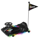 Kart electric cu 3 roti, Razor, Crazy Shift Lightshow