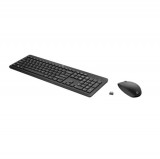 Kit tastatura si mouse HP 235WL, wireless (Negru)