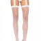 Dres Leg Avenue, Sheer Thigh Highs, model portjartier, alb, S-L (DB)