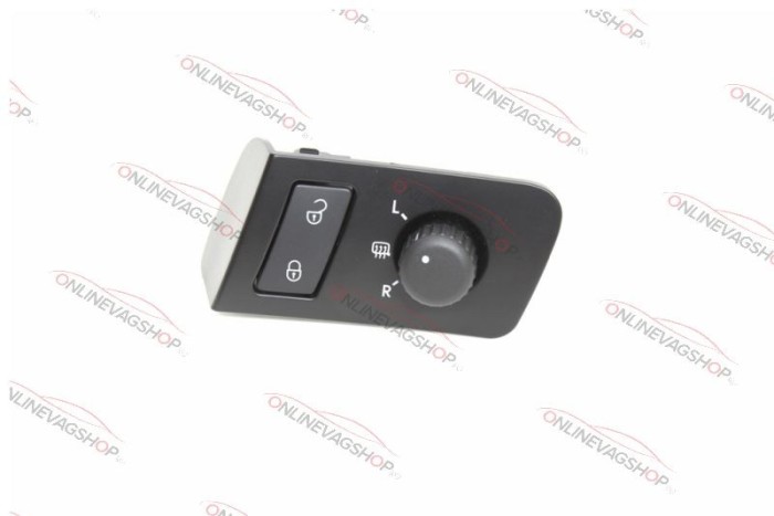 Buton reglaj oglinzi + blocare/deblocare usi VW Touran/ Caddy