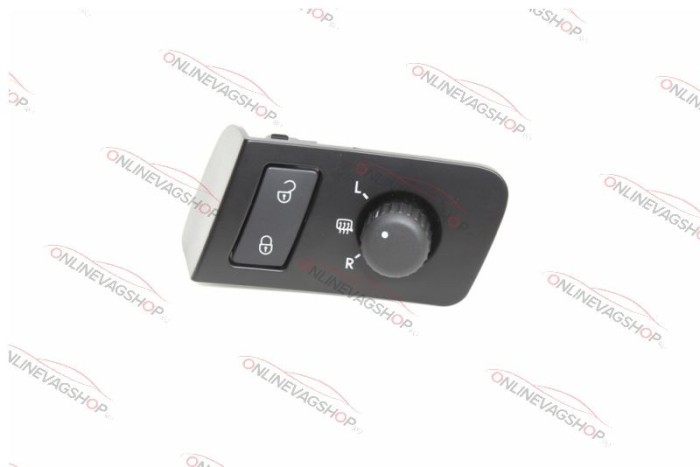 Buton reglaj oglinzi +blocare/deblocare usi VW Touran/ Caddy