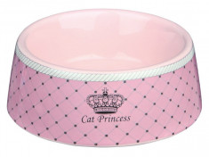 Trixie Castron Ceramica Cat Princess 0.18 l/12 cm Roz 24780 foto