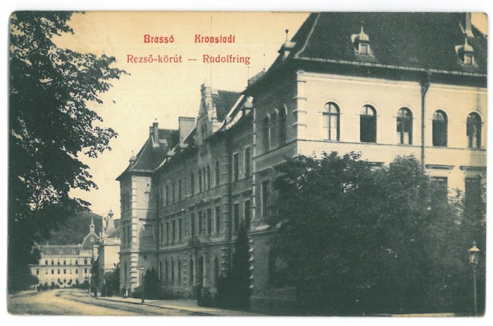 1570 - BRASOV, Romania - old postcard - used - 1909