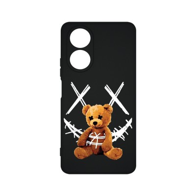 Husa BestCase&amp;reg; Premium Silicon, Compatibila Cu OPPO A58 4G, 1.2MM Slim, Teddy foto