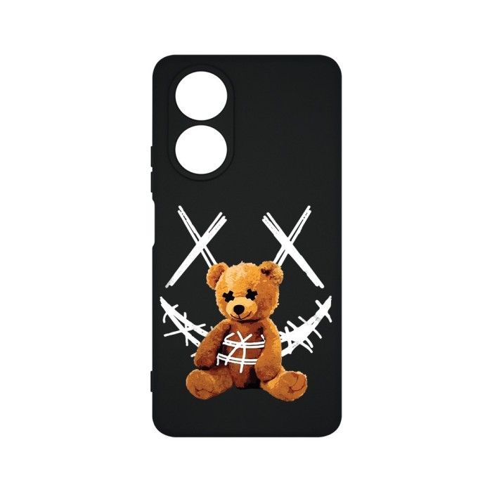 Husa BestCase&reg; Premium Silicon, Compatibila Cu OPPO A58 4G, 1.2MM Slim, Teddy