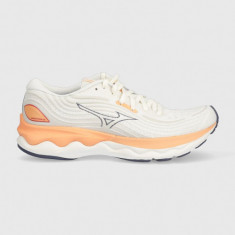 Mizuno pantofi de alergat Wave Skyrise 4 culoarea alb