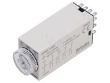 Timer 1&divide;10s 4PDT AUTONICS, releu 250VAC/3A, 24VDC/3A, soclu 220VAC