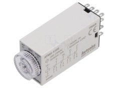 Timer 1&divide;10s 4PDT AUTONICS, releu 250VAC/3A, 24VDC/3A, soclu 220VAC