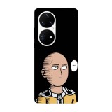 Husa compatibila cu Huawei Nova Y70 model Ok One Punch Man, Silicon, TPU, Viceversa, Transparent, Carcasa