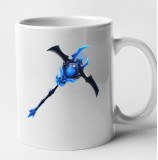 Cana alba personalizata Fortnite - Icebringer Pickaxe, INOVATIX&reg;. 330ml