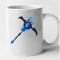 Cana alba personalizata Fortnite - Icebringer Pickaxe, INOVATIX&reg;. 330ml