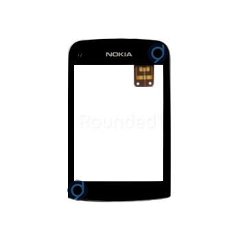 Nokia C2-03 Display Ecran tactil negru foto