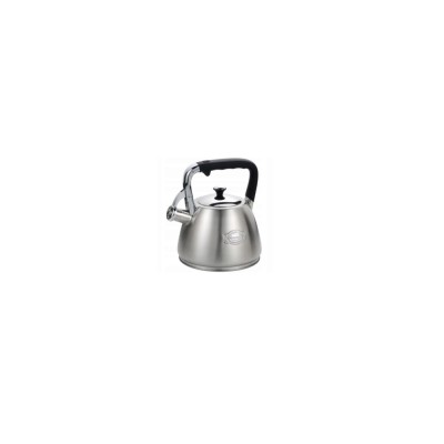 Fierbator argintiu cu fluier, aluminiu, 3L, ceainic, Klausberg foto