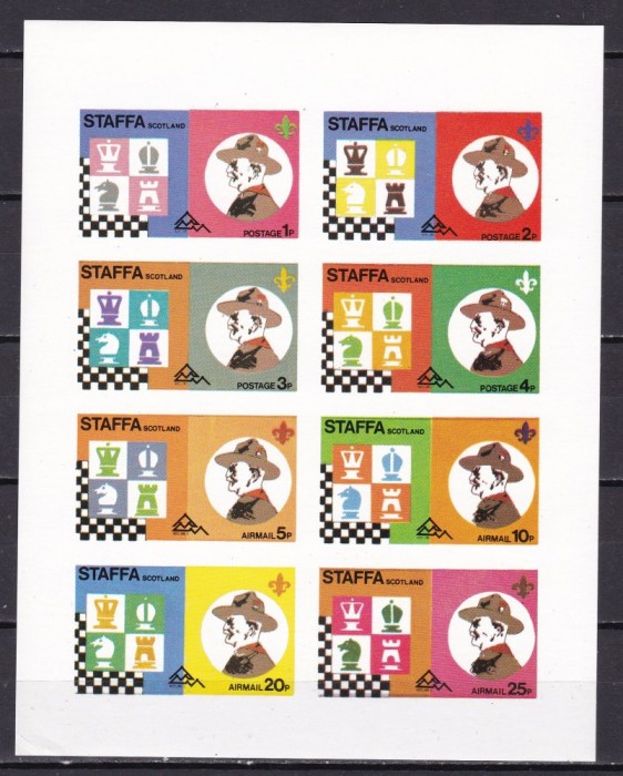 Staffa 1976 SAH bloc MNH w63