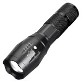 Cumpara ieftin Lanterna LED tactica,13,2 x 3,5 cm, Gonga&reg; Negru