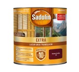 Lac / lazura pentru lemn, Sadolin Extra, mahon inchis, exterior, 0.75 L