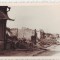 230 - UNGHENI, Iasi, case bombardate, Romania ( 10/7 cm) - old real Photo - 1941