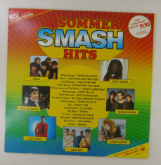 Sommer Smash Hits (1984, CBS) Pop, Italo-Disco. Disc vinil compilatie foto