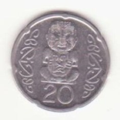 Noua Zeelandă 20 cenți 2006 UNC - Pukaki.