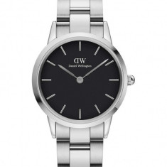 Daniel Wellington ceas Iconic Link femei, culoarea argintiu